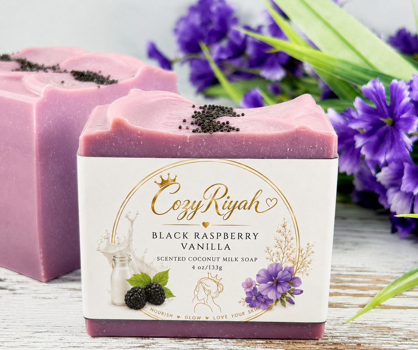 Black Raspberry Vanilla Soap