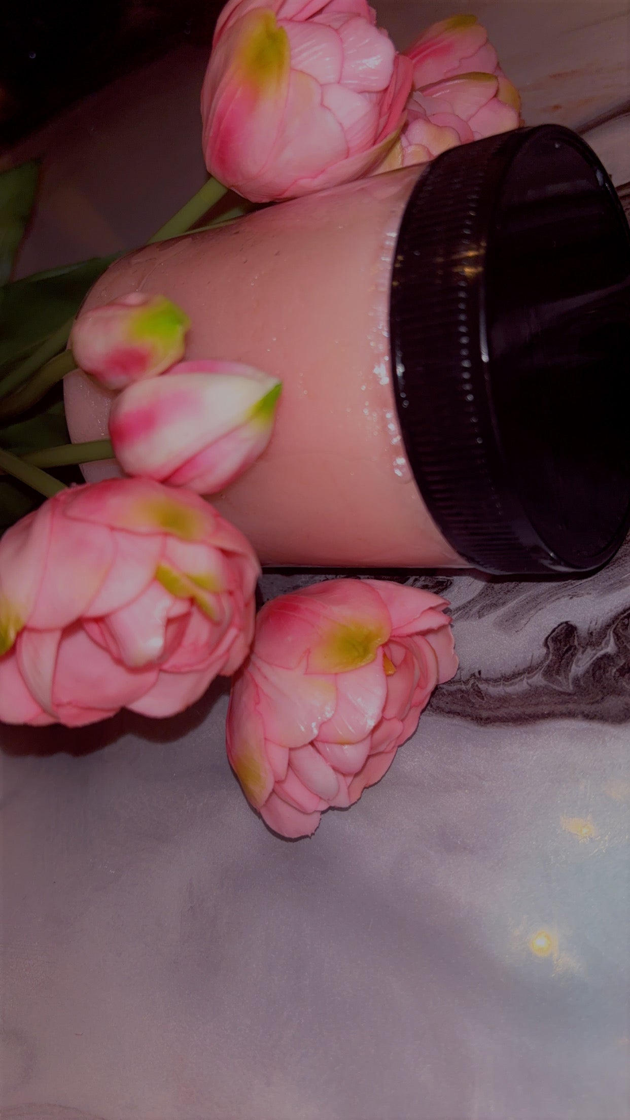 Rose Vanilla body scrub