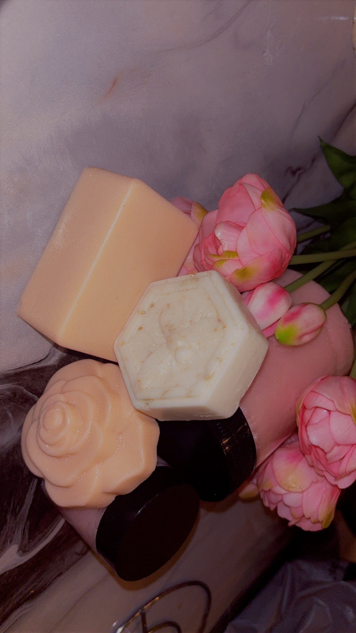 Home made scrubs and soap