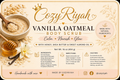 Vanilla Oatmeal body scrub